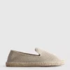 Matala neulottu espadrilli