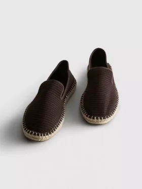 Matala neulottu espadrilli