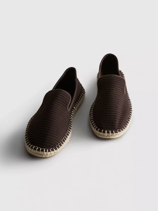Matala neulottu espadrilli