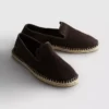 Matala neulottu espadrilli
