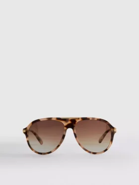 Metallireunaiset aviator-tyyliset aurinkolasit