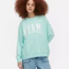 Miami-kirjaimin koristeltu oversized-huppari