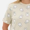 Miffy-puuvillaiset graafiset pyjamat