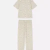 Miffy-puuvillaiset graafiset pyjamat