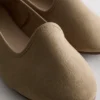 Mokkanahkaiset ballerinamatalat kengät