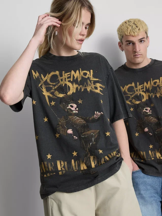 My Chemical Romance -grafiikkapainettu T-paita