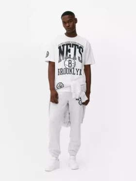 NBA Brooklyn Nets -grafiikkat-kauluspaita