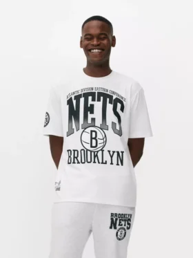 NBA Brooklyn Nets -grafiikkat-kauluspaita