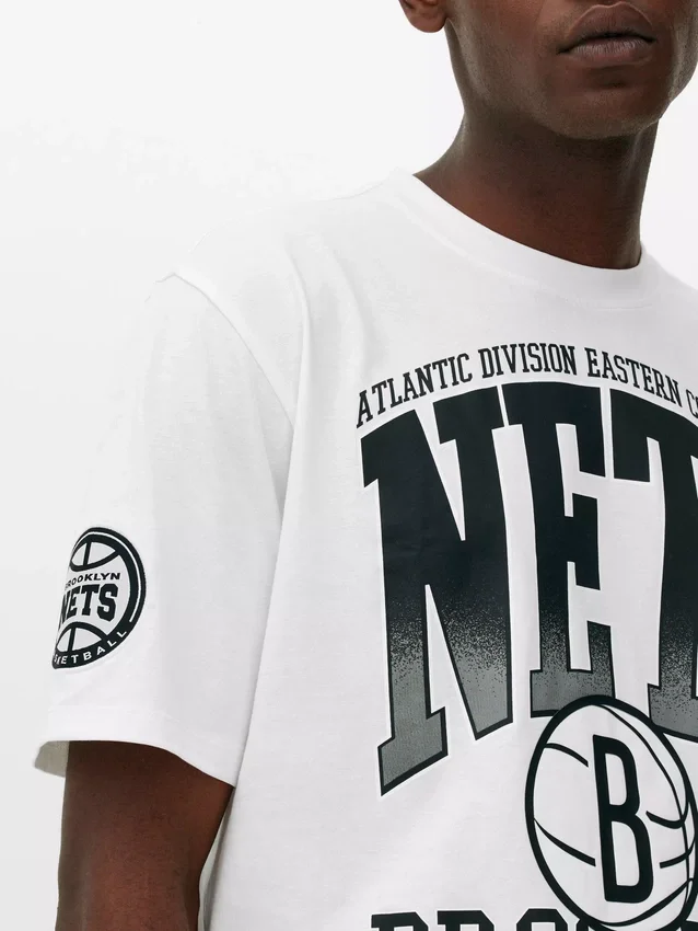 NBA Brooklyn Nets -grafiikkat-kauluspaita