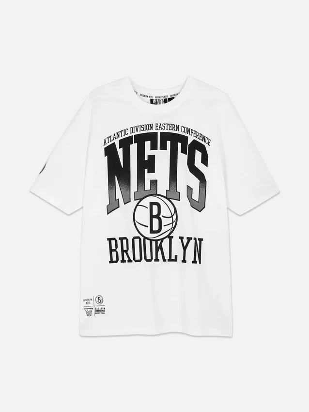 NBA Brooklyn Nets -grafiikkat-kauluspaita