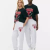 NBA Chicago Bulls -kiristysnauhalliset collegehousut