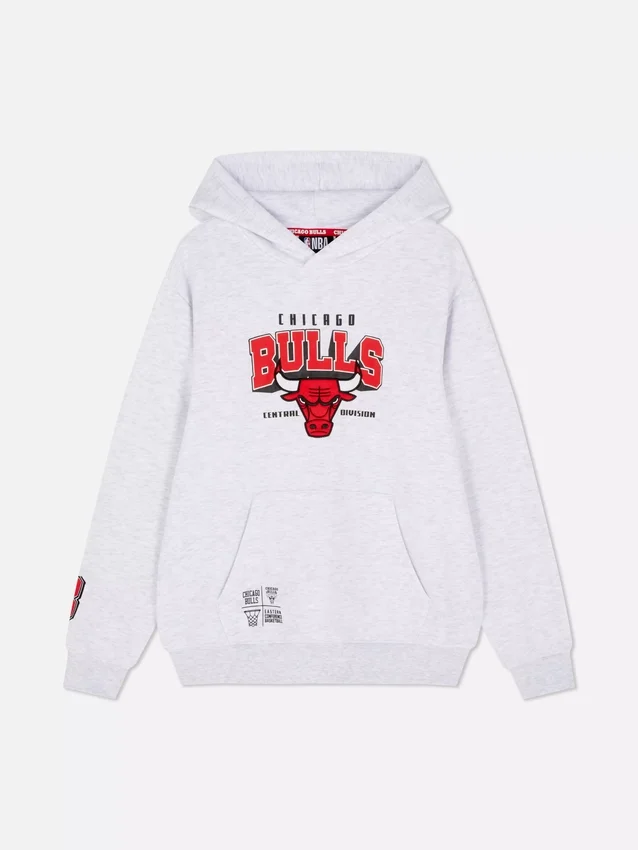 NBA Chicago Bulls -logolla varustettu huppari
