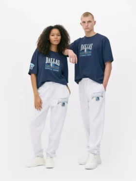 NBA Dallas Mavericks -vetoketjulliset verryttelyhousut