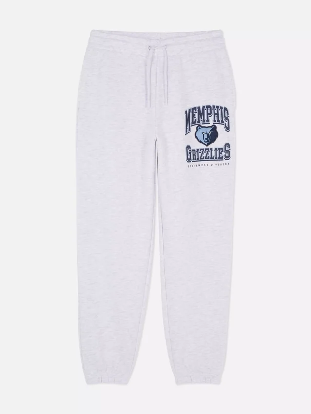 NBA Memphis Grizzlies -kiristysnauhalliset verryttelyhousut
