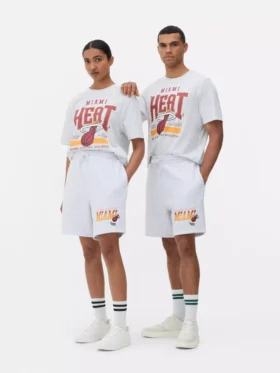 NBA Miami Heat -kiristysnauhalliset shortsit