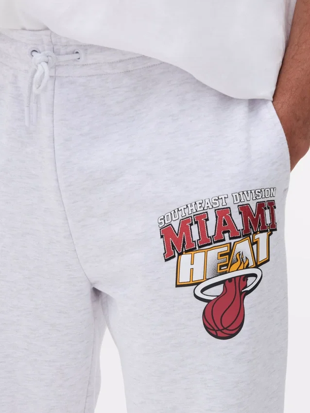 NBA Miami Heat -kiristysnauhalliset verryttelyhousut