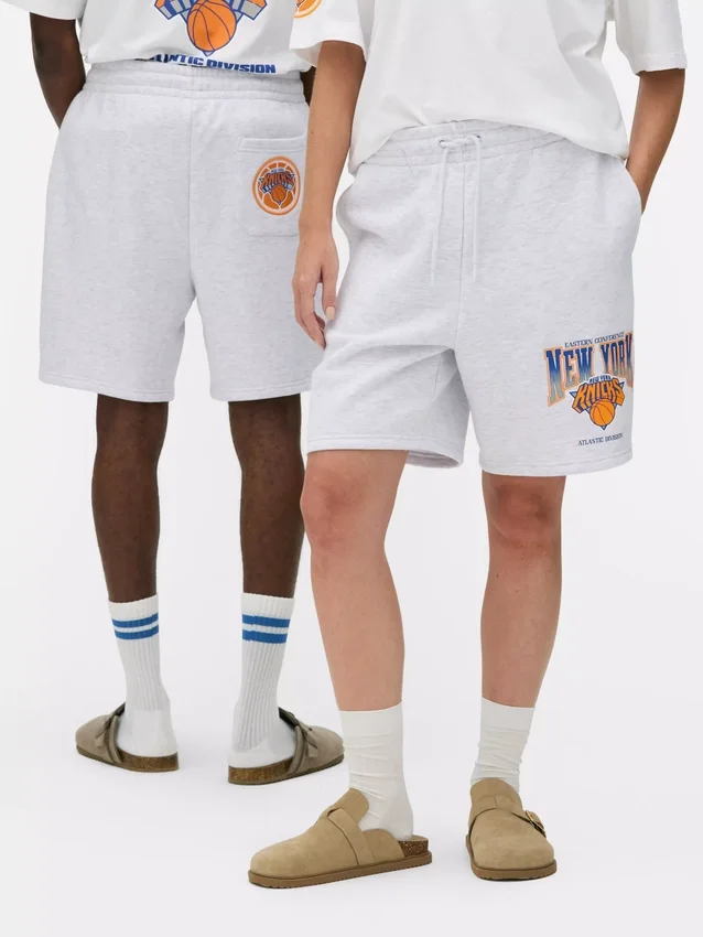 NBA New York Knicks -kiristysnauhalliset shortsit