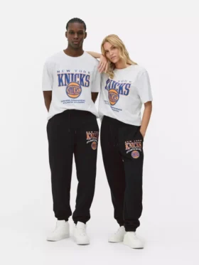NBA New York Knicks -nauhalliset verryttelyhousut