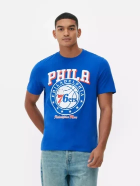 NBA Philadelphia 76ers -grafiikkat-kauluspaita