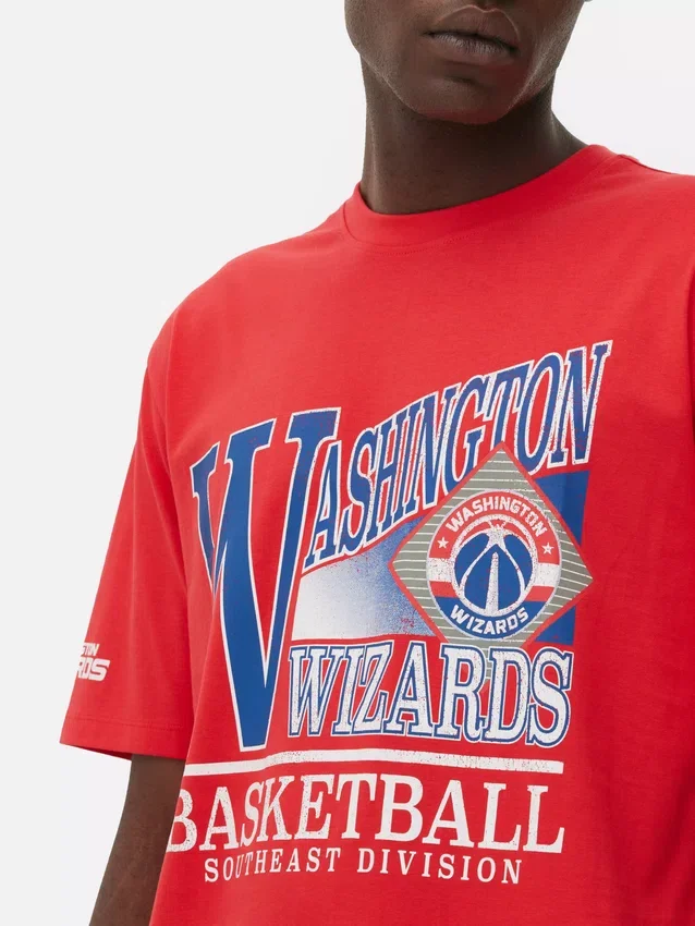 NBA Washington Wizards -grafiikkat-kauluspaita