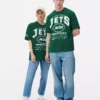 New York Jets -logolla varustettu t-paita