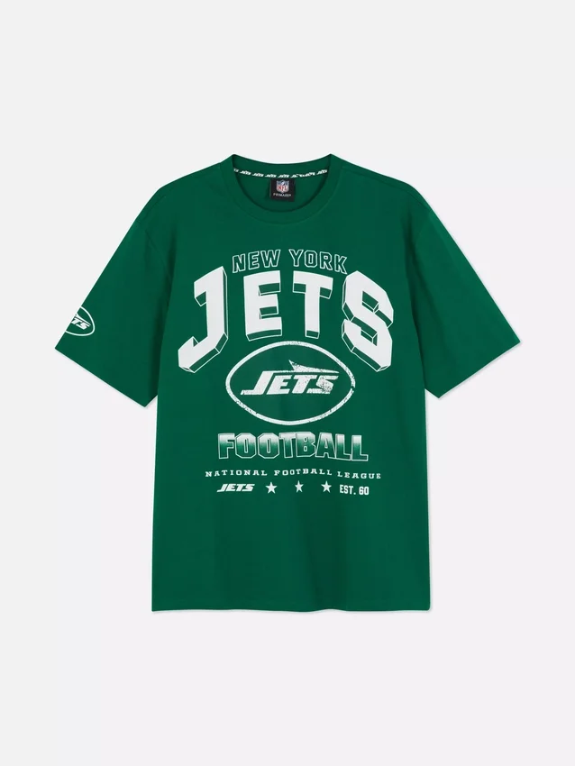 New York Jets -logolla varustettu t-paita