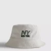 New York -logolla varustettu bucket-hattu
