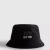 New York -logolla varustettu bucket-hattu