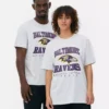 NFL Baltimore Ravens -logolla varustettu t-paita