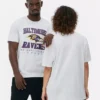 NFL Baltimore Ravens -logolla varustettu t-paita