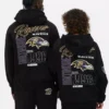 NFL Baltimore Ravens -painettu huppari
