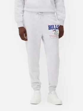 NFL Buffalo Bills -collegehousut, joissa on käänteiset lahkeensuut