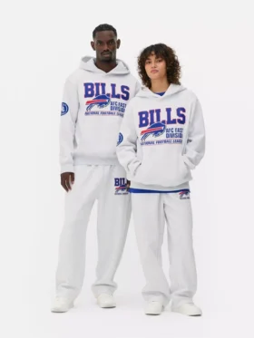 NFL Buffalo Bills -painettu huppari