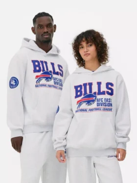 NFL Buffalo Bills -painettu huppari