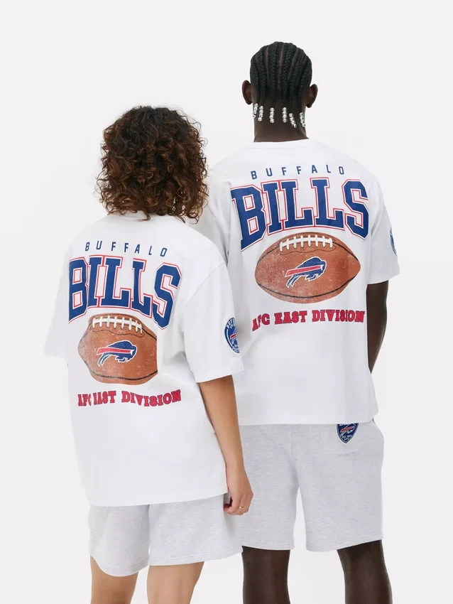 NFL Buffalo Bills -painettu t-paita