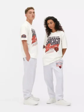 NFL Chicago Bears -logolla varustettu t-paita