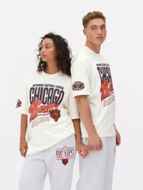 NFL Chicago Bears -logolla varustettu t-paita