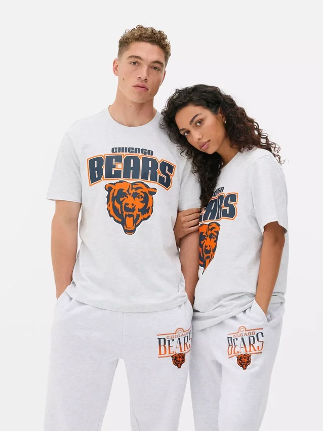 NFL Chicago Bears -logolla varustettu t-paita