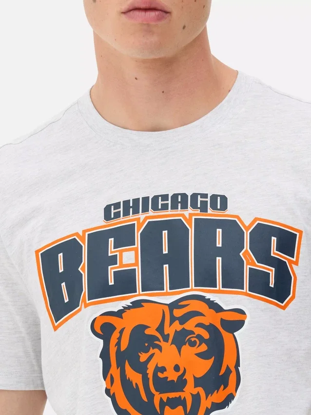 NFL Chicago Bears -logolla varustettu t-paita