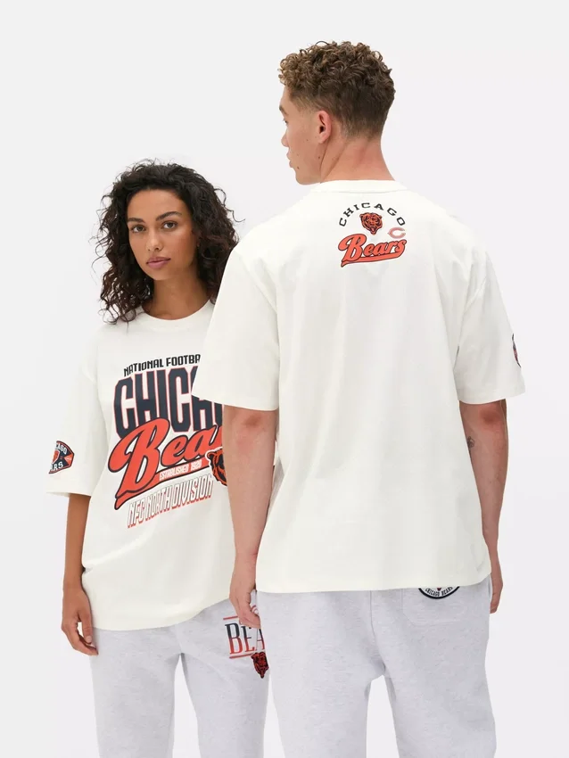 NFL Chicago Bears -logolla varustettu t-paita