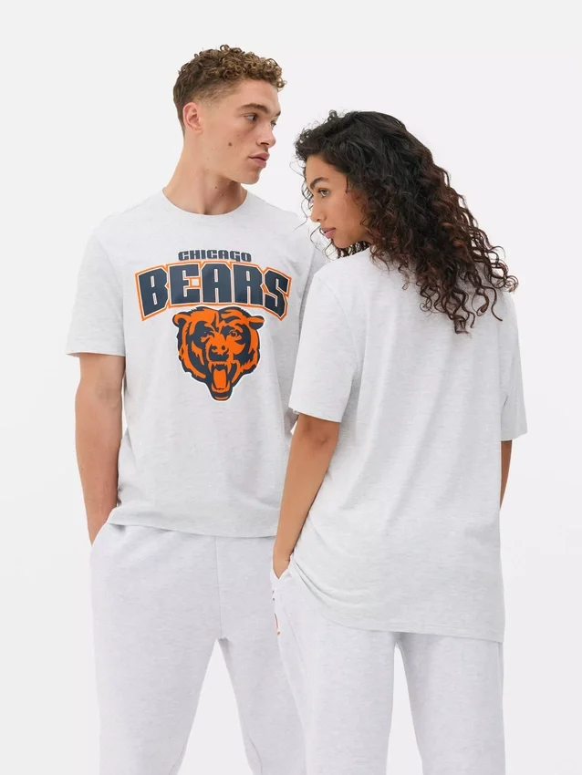 NFL Chicago Bears -logolla varustettu t-paita