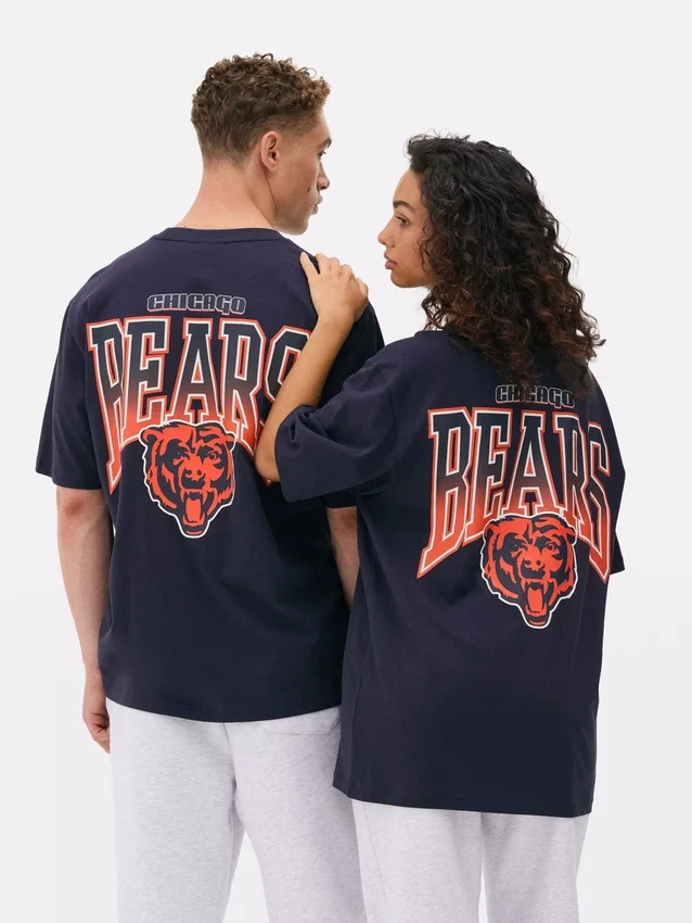 NFL Chicago Bears -painettu t-paita