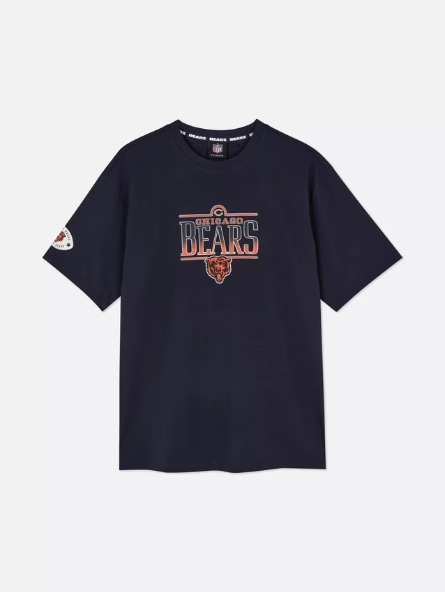 NFL Chicago Bears -painettu t-paita