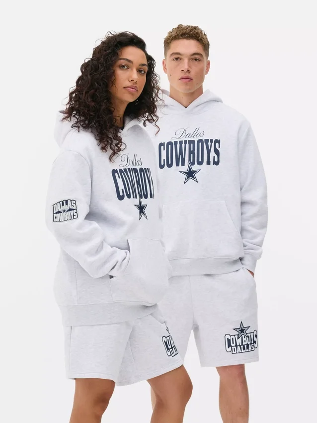 NFL Dallas Cowboys -painettu huppari