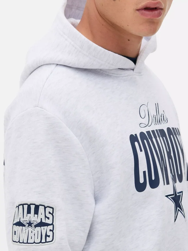 NFL Dallas Cowboys -painettu huppari