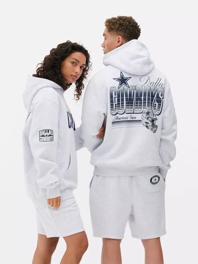 NFL Dallas Cowboys -painettu huppari