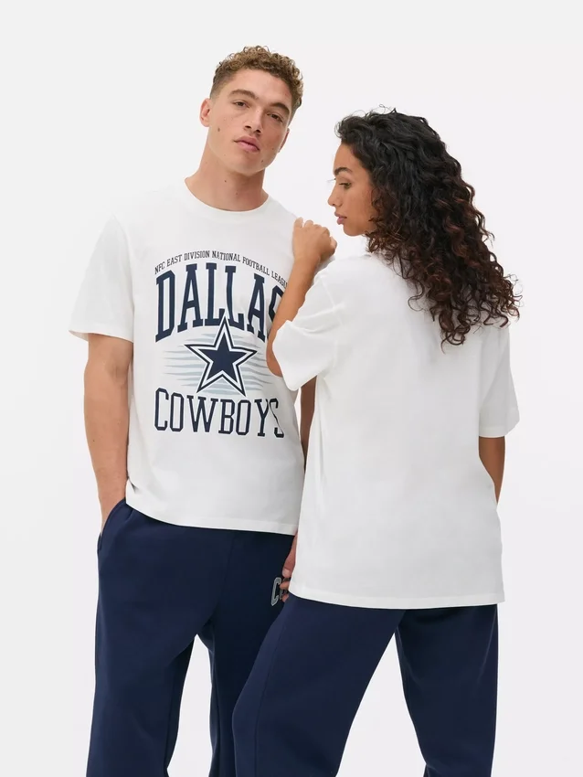 NFL Dallas Cowboys -painettu t-paita