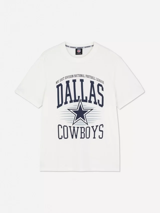 NFL Dallas Cowboys -painettu t-paita
