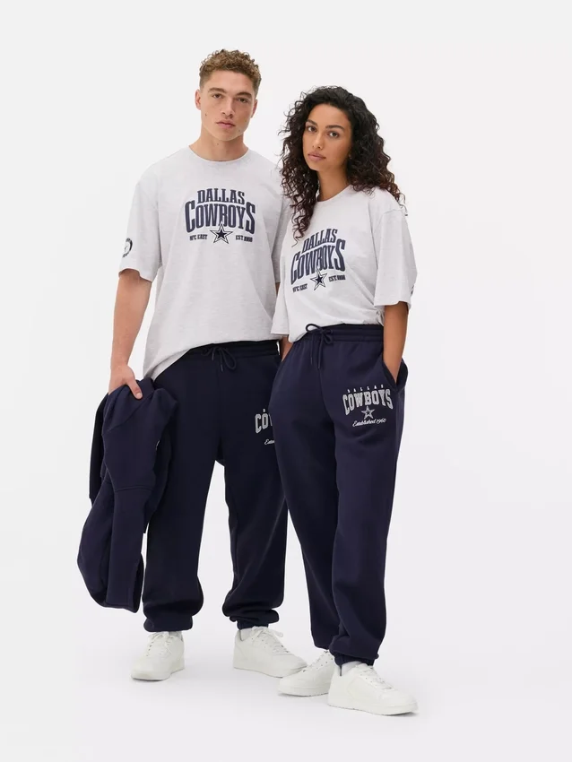 NFL Dallas Cowboys -painetut verryttelyhousut