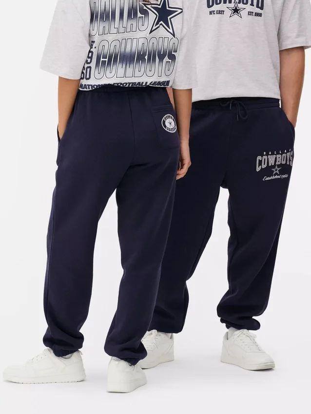 NFL Dallas Cowboys -painetut verryttelyhousut